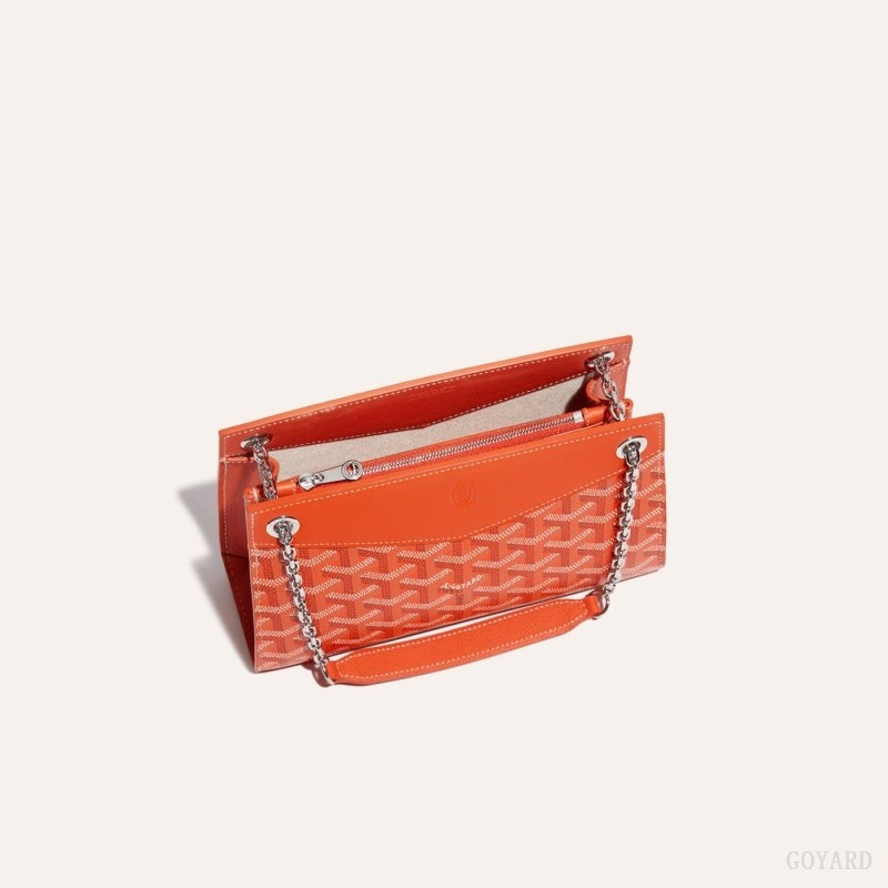 Orange Goyard Rouette Structuré Mini Bag | SUQV1074