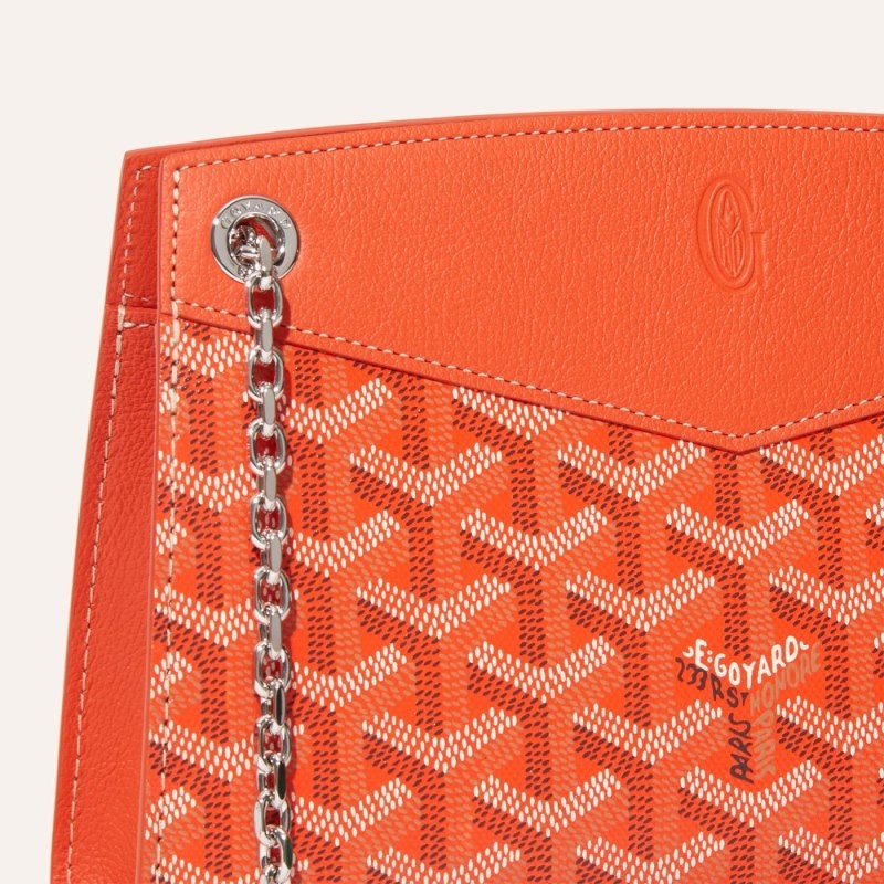 Orange Goyard Rouette Structuré Mini Bag | SUQV1074