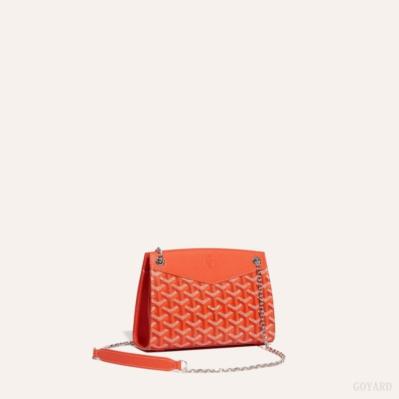 Orange Goyard Rouette Structuré Mini Bag | SUQV1074