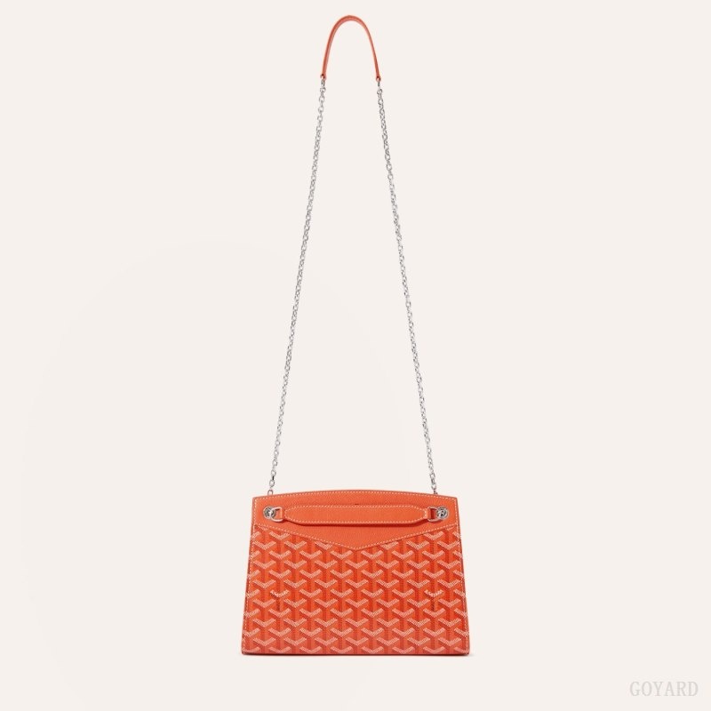 Orange Goyard Rouette Structuré PM Bag | XQRM9182