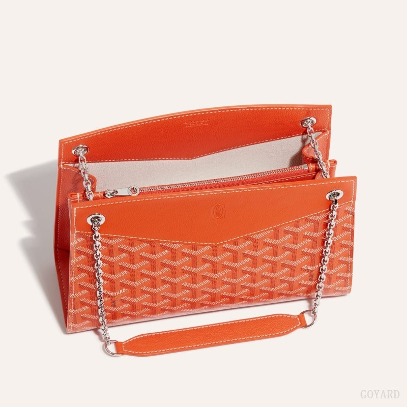 Orange Goyard Rouette Structuré PM Bag | XQRM9182