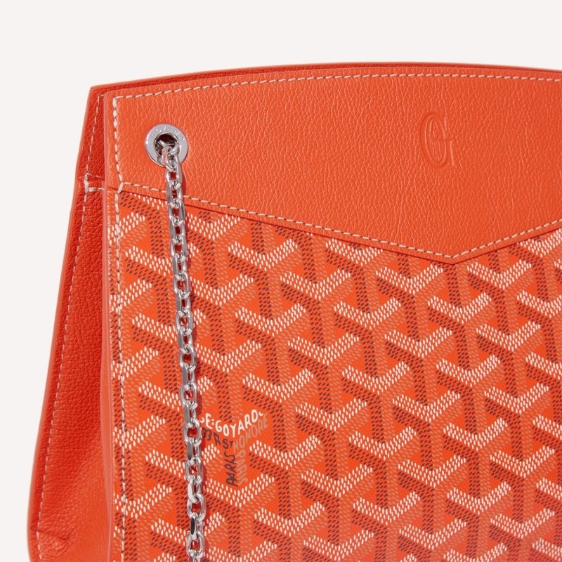 Orange Goyard Rouette Structuré PM Bag | XQRM9182