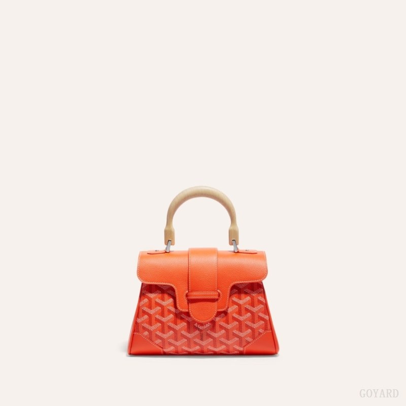 Orange Goyard SAIGON SOUPLE MINI BAG | KBOW4338