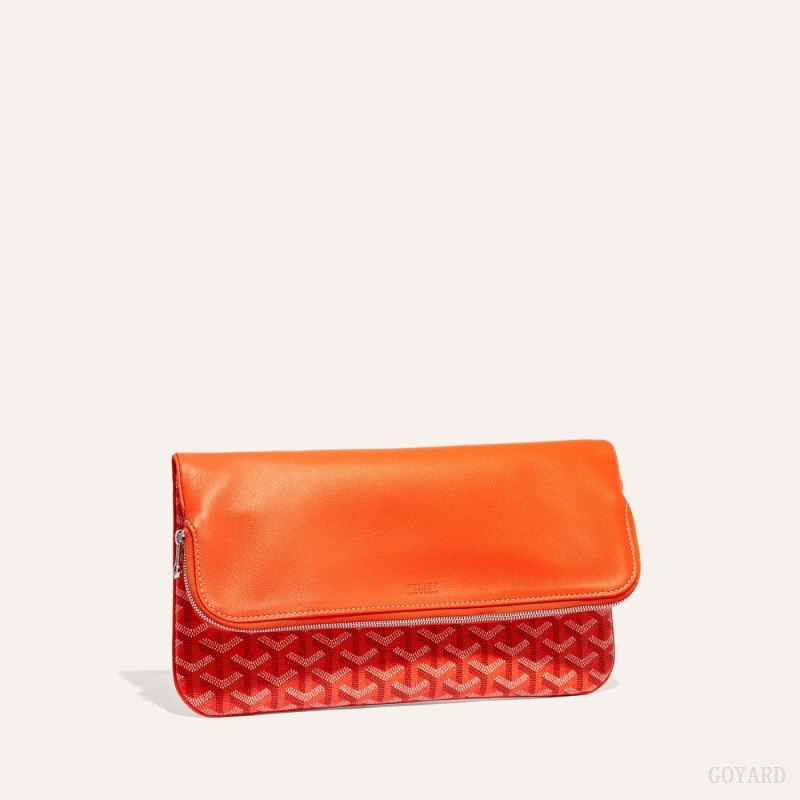 Orange Goyard SAINTE-MARIE CLUTCH | FQRU0103