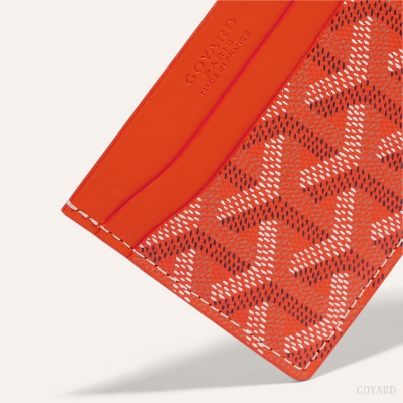 Orange Goyard SAINT-SULPICE CARD WALLET | FIDC5285