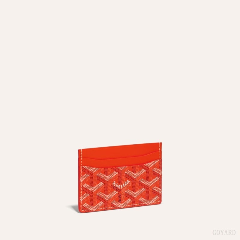 Orange Goyard SAINT-SULPICE CARD WALLET | FIDC5285