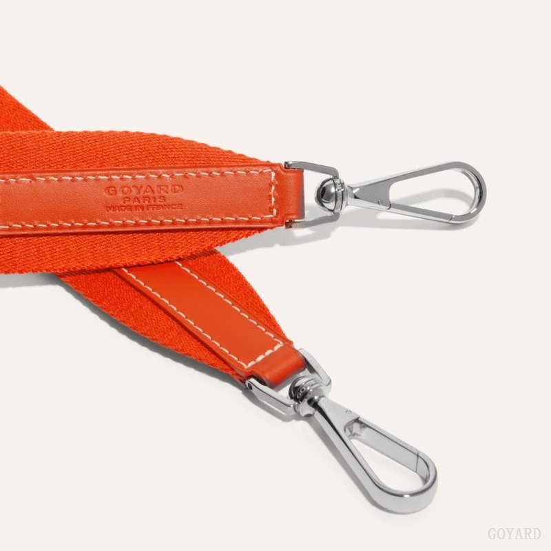 Orange Goyard SANGLE MM STRAP | HZNJ0480