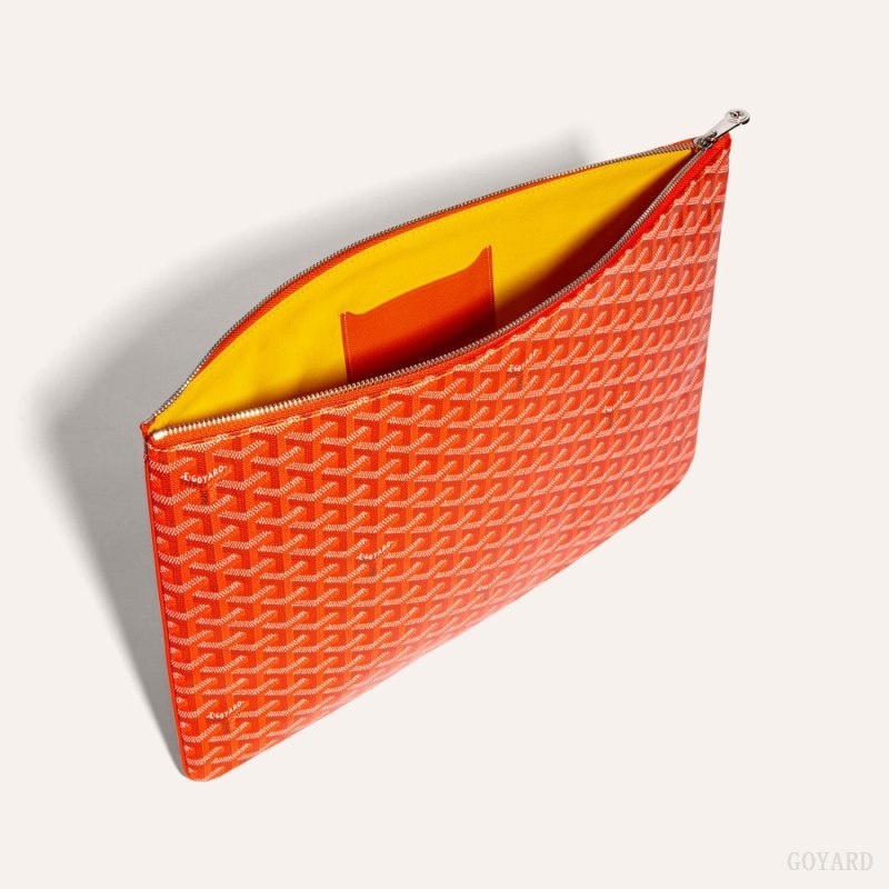 Orange Goyard SENAT GM DOCUMENT CASE | KKAA6710