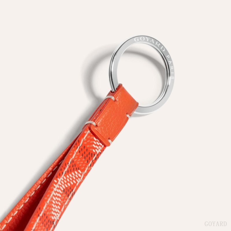 Orange Goyard SESAME KEY RING | DZNC5255