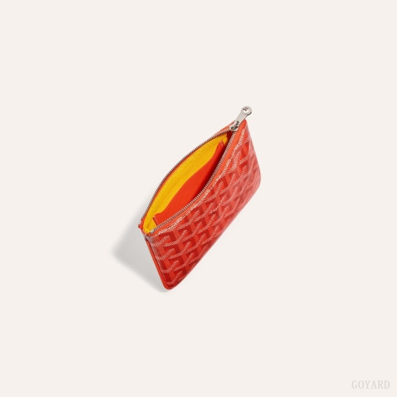 Orange Goyard SÉNAT MINI WALLET | CTEI1476