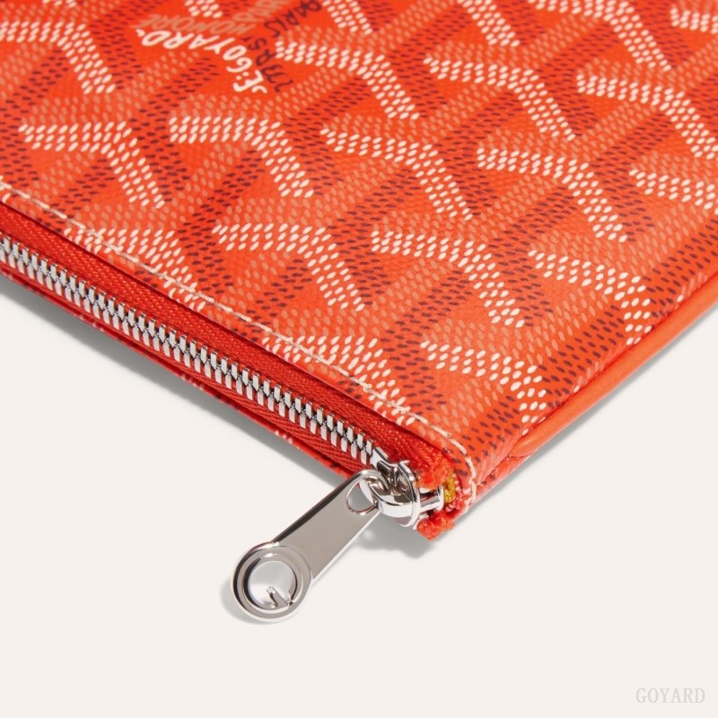 Orange Goyard SÉNAT MINI WALLET | CTEI1476