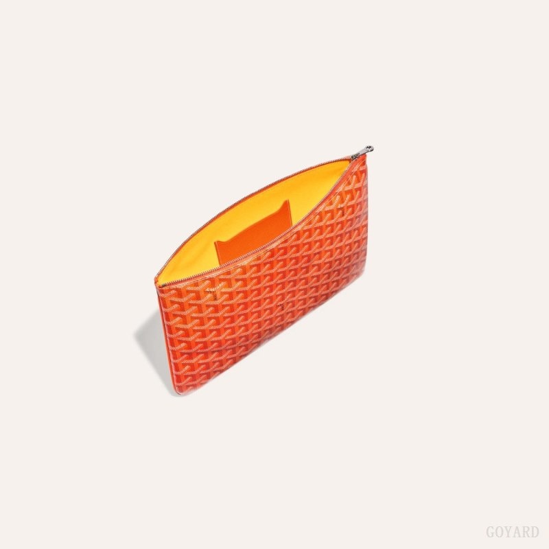 Orange Goyard SÉNAT MM POCKET | NRWJ8384