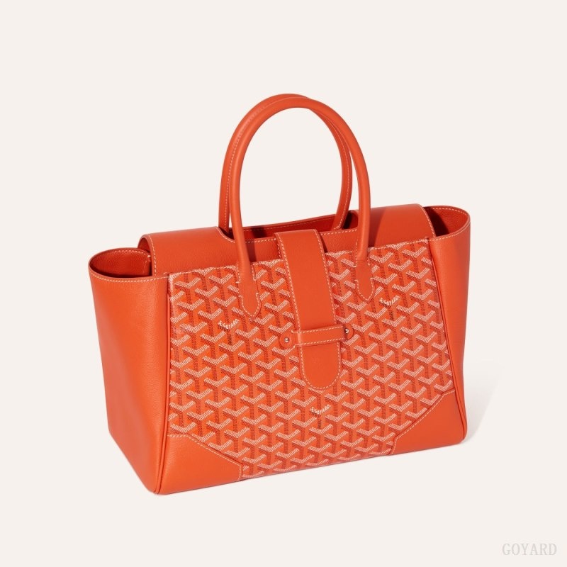 Orange Goyard Saïgon tote bag | FQGW5358