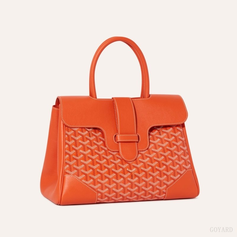 Orange Goyard Saïgon tote bag | FQGW5358