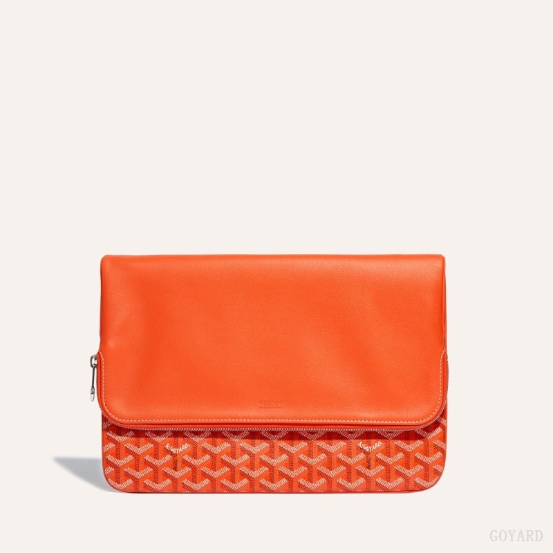 Orange Goyard Sainte-Marie GM Clutch | EDGY1923