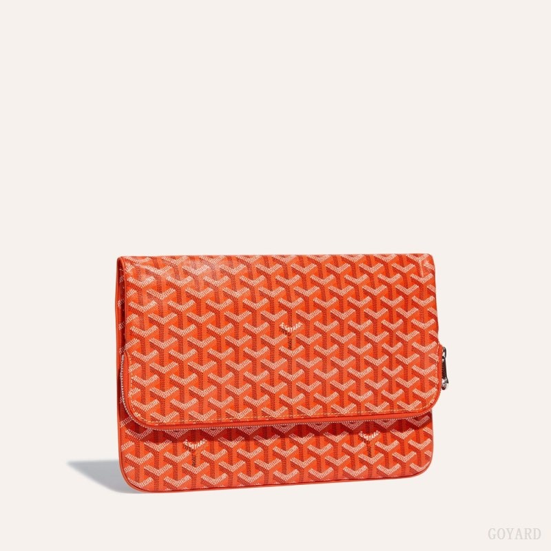 Orange Goyard Sainte-Marie GM Clutch | EDGY1923