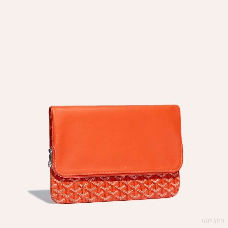 Orange Goyard Sainte-Marie GM Clutch | EDGY1923