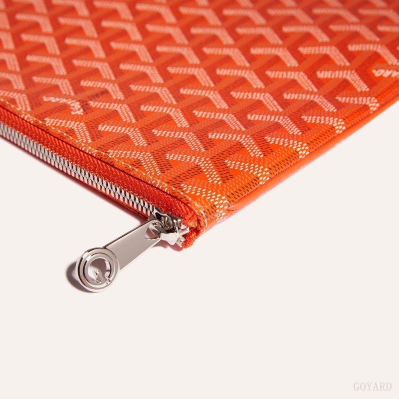 Orange Goyard Sénat MGM Pouch | KPGA7304