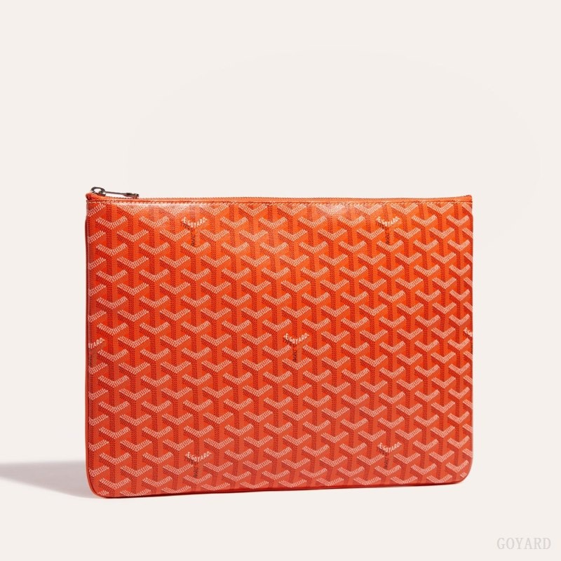 Orange Goyard Sénat MGM Pouch | KPGA7304