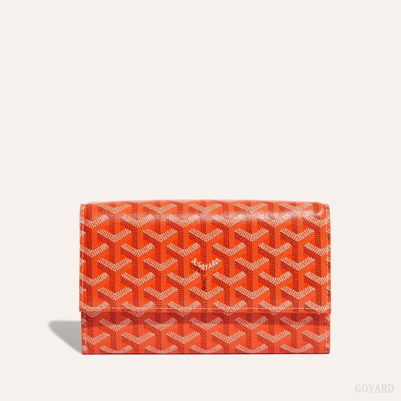 Orange Goyard Varenne Continental Wallet | YDBA3619