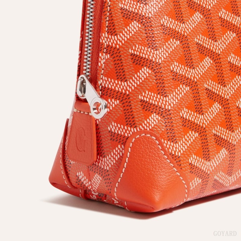 Orange Goyard Vendôme Cosmetic Pouch | UMHU9568