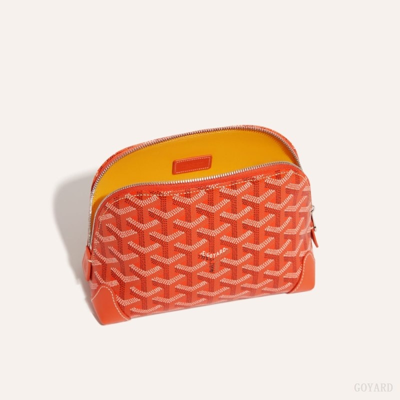 Orange Goyard Vendôme Cosmetic Pouch | UMHU9568