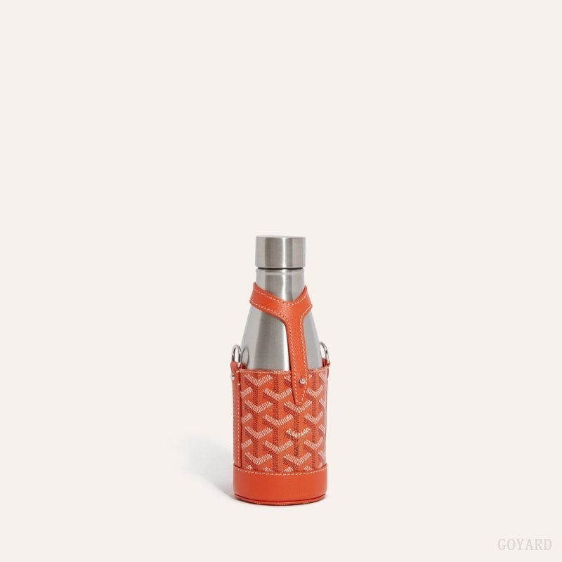 Orange Goyard Yonne PM Case & Flask | GLMG6051