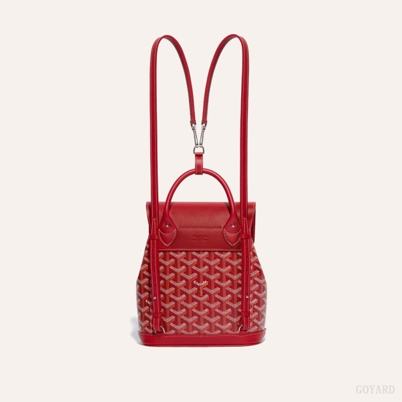 Red Goyard Alpin Mini Backpack | OKCR3515