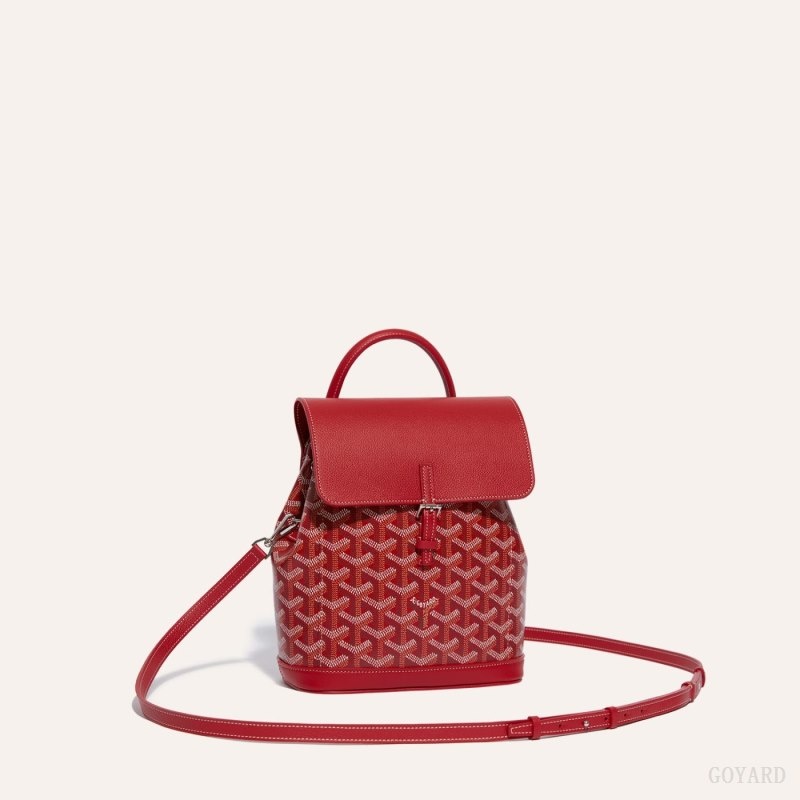 Red Goyard Alpin Mini Backpack | OKCR3515