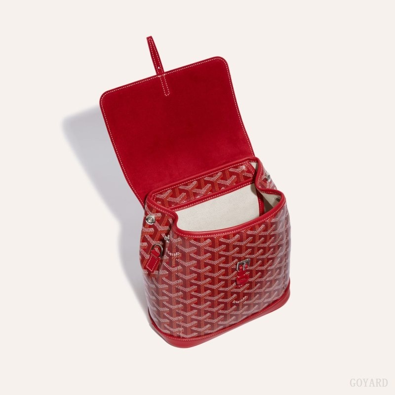 Red Goyard Alpin Mini Backpack | OKCR3515