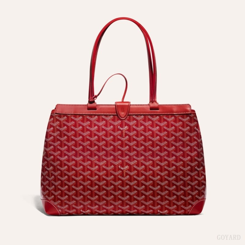 Red Goyard BELLECHASSE BIAUDE PM BAG | TGKY4797