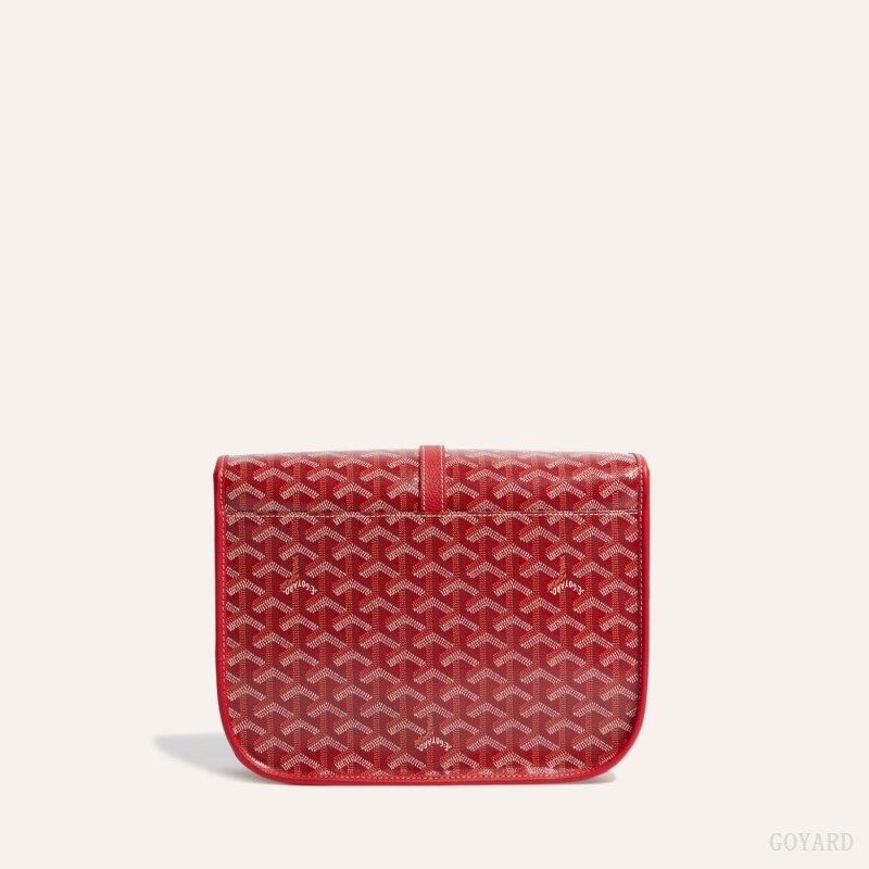 Red Goyard Belvedere MM Bag | SVIX5402