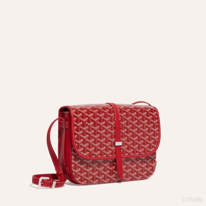 Red Goyard Belvedere MM Bag | SVIX5402