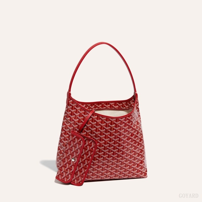 Red Goyard Bohème Hobo Bag | EKGN8596