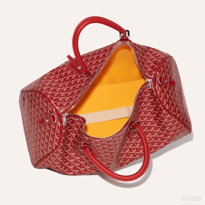 Red Goyard Boston 50 bag | ZFKF3315