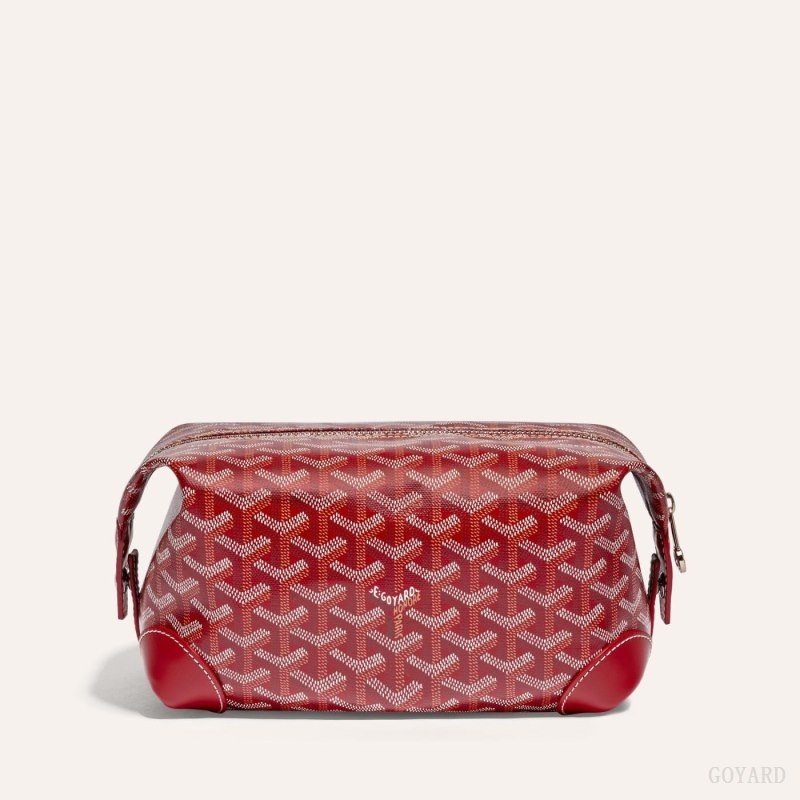 Red Goyard Bowling 25 Toiletry Bag | XNNI4315