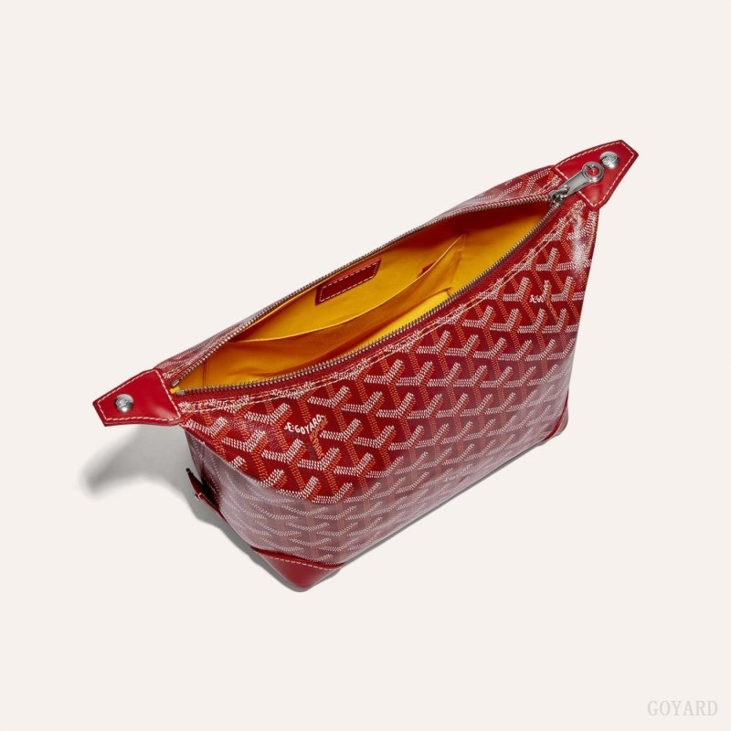 Red Goyard Bowling 25 Toiletry Bag | XNNI4315