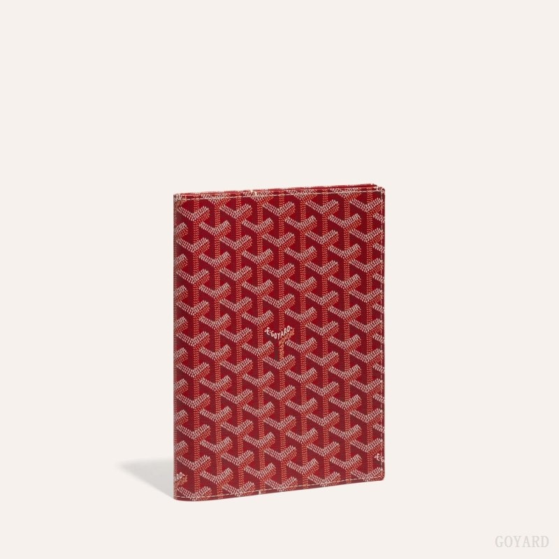 Red Goyard CASTIGLIONE DOCUMENT COVER | ZGNH6072