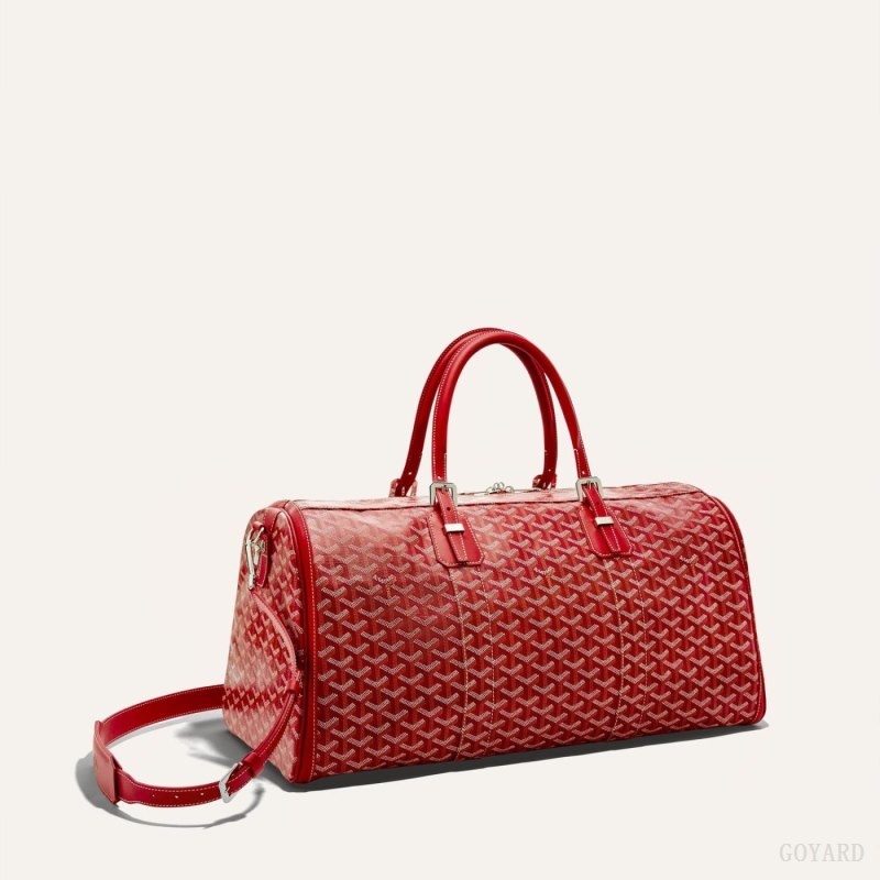 Red Goyard CUIR MM STRAP | TEIX3959