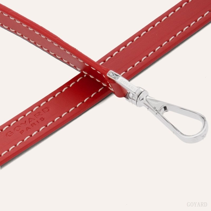 Red Goyard CUIR PM STRAP | QRTL6601