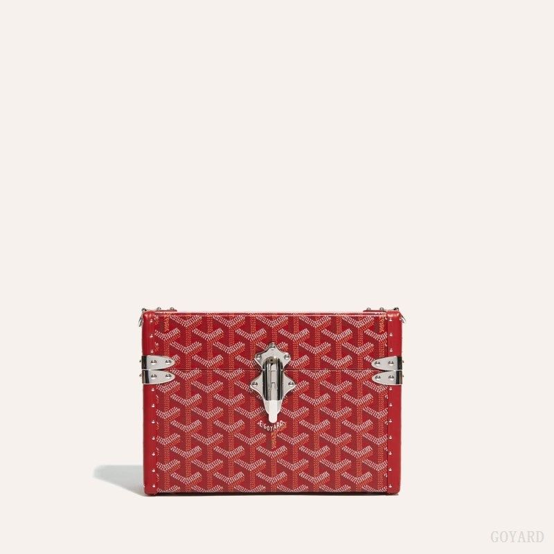 Red Goyard Cassette Trunk Bag | EXAU2505