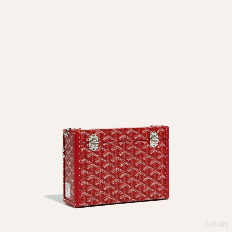 Red Goyard Cassette Trunk Bag | EXAU2505