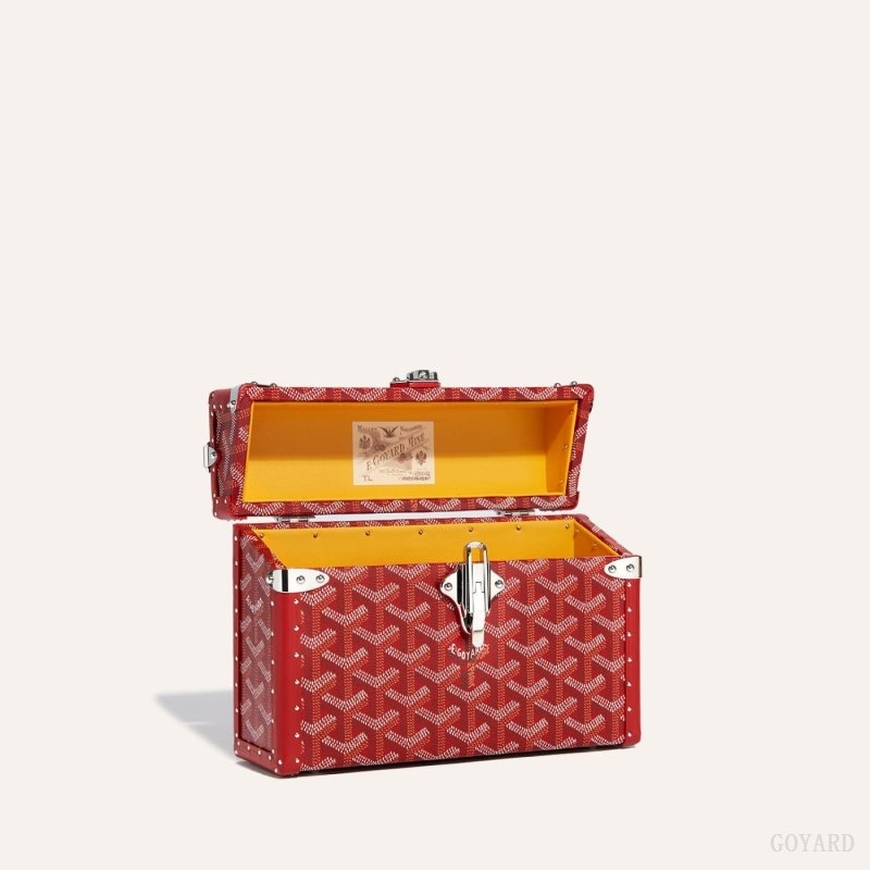 Red Goyard Cassette Trunk Bag | EXAU2505