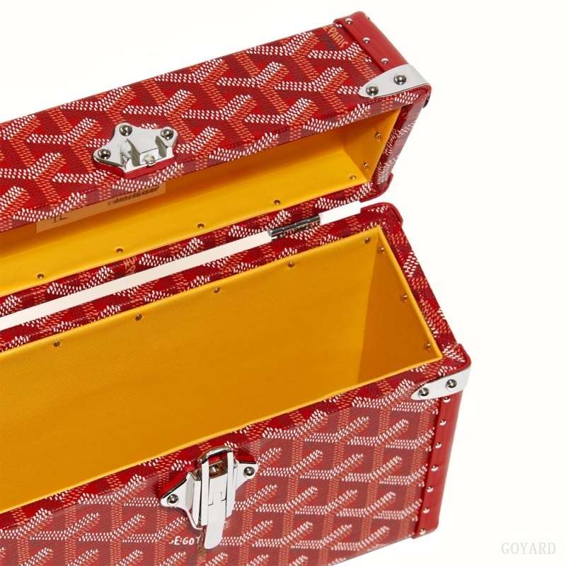 Red Goyard Cassette Trunk Bag | EXAU2505