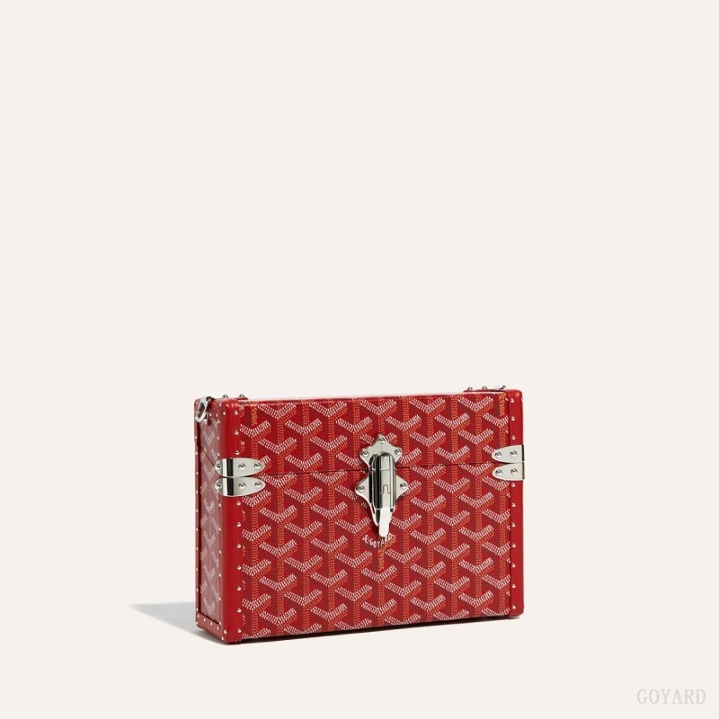 Red Goyard Cassette Trunk Bag | EXAU2505