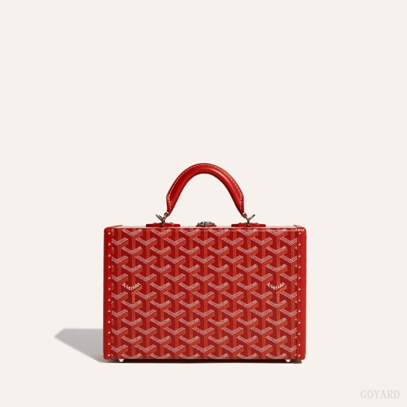 Red Goyard Grand Hôtel Trunk Bag | LJJV6155