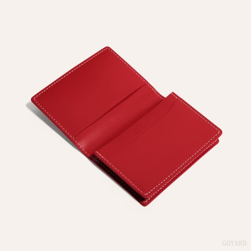 Red Goyard MALESHERBES CARD WALLET | CZZV4103