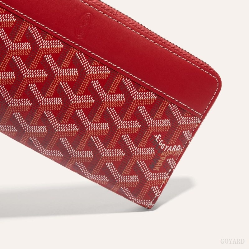 Red Goyard MATIGNON GM WALLET | GTPG6262