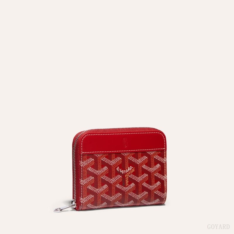 Red Goyard MATIGNON PM WALLET | WTKB6154