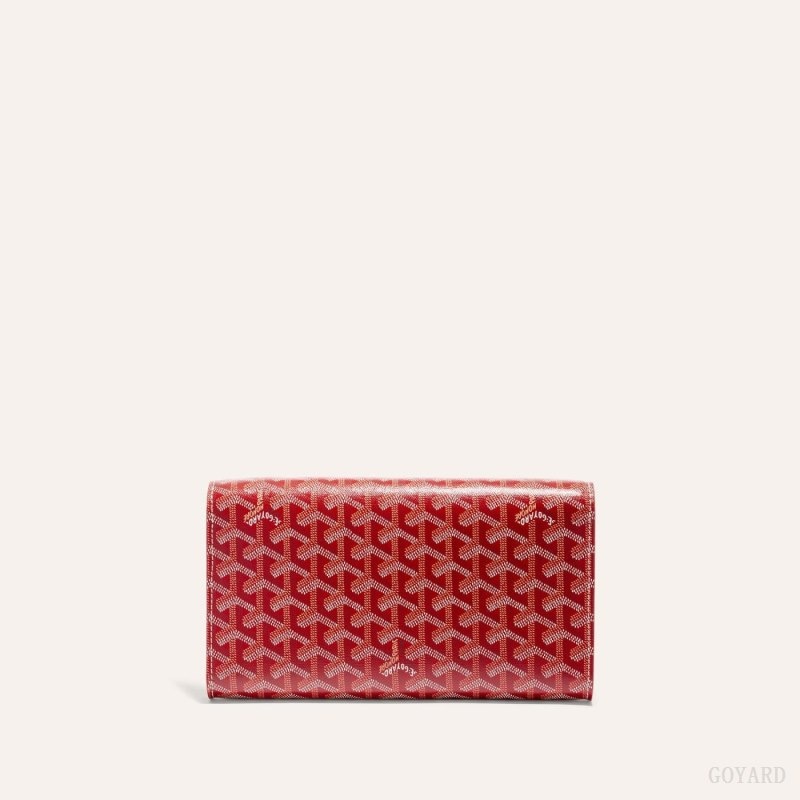 Red Goyard Monte-Carlo PM Clutch | VBHA9660